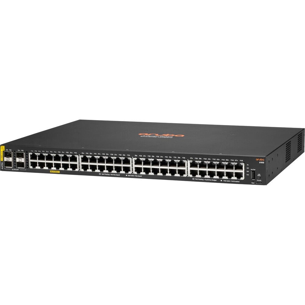 Switch HPE Aruba 6100 48G 4SFP+ CL4 - JL675A