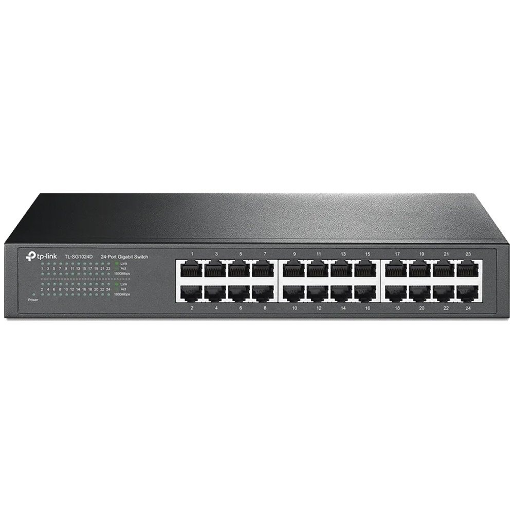 Switch TP-LINK 24 Portas Gigabit - TL-SG1024D