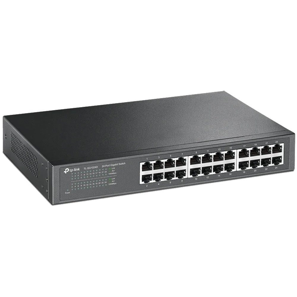 Switch TP-LINK 24 Portas Gigabit - TL-SG1024D