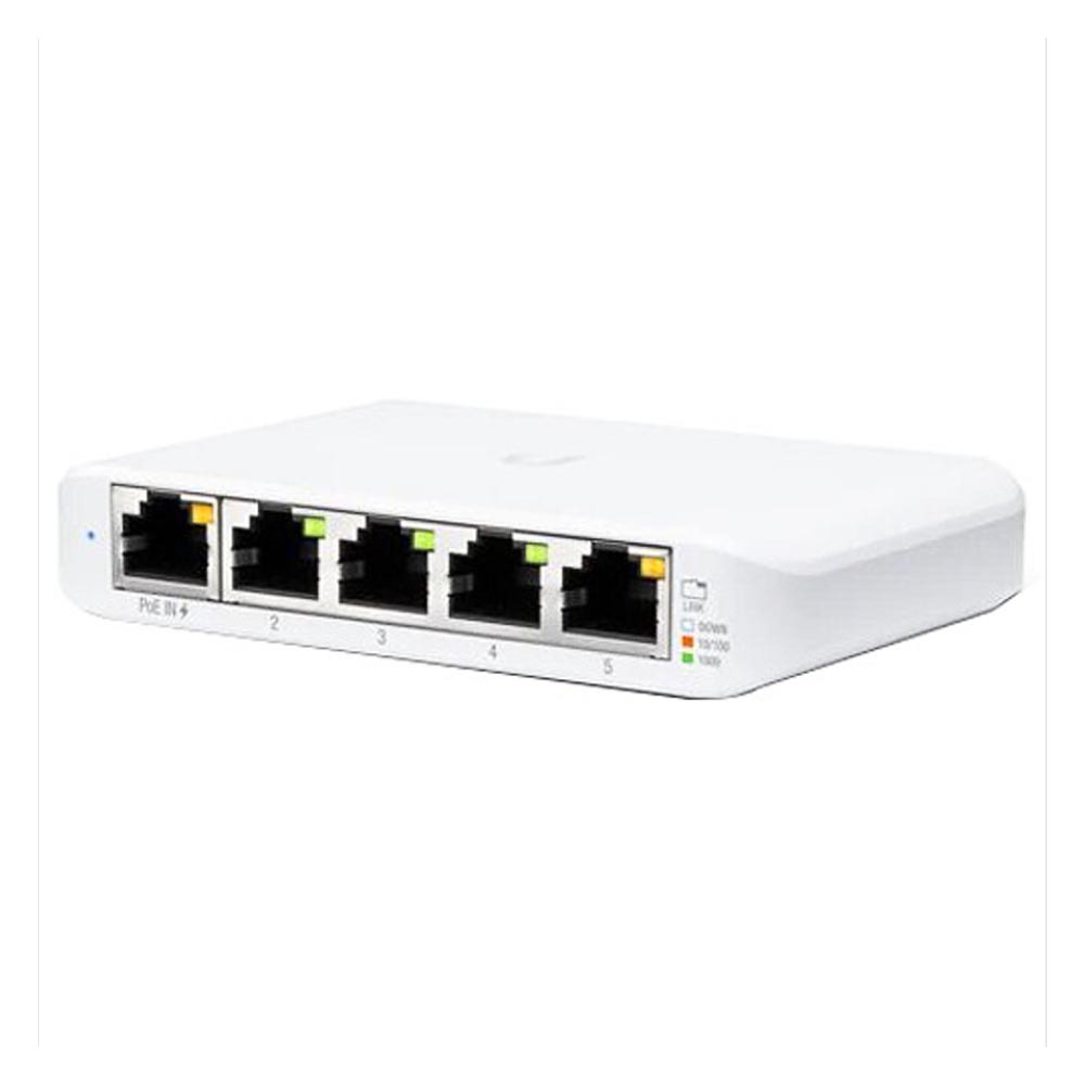 Switch Ubiquiti, Gerenciável, 5 Portas Gigabit, POE USW-Flex-Mini Switch Ubiquiti, Gerenciável, 5 Portas Gigabit, POE USW-Flex-Mini