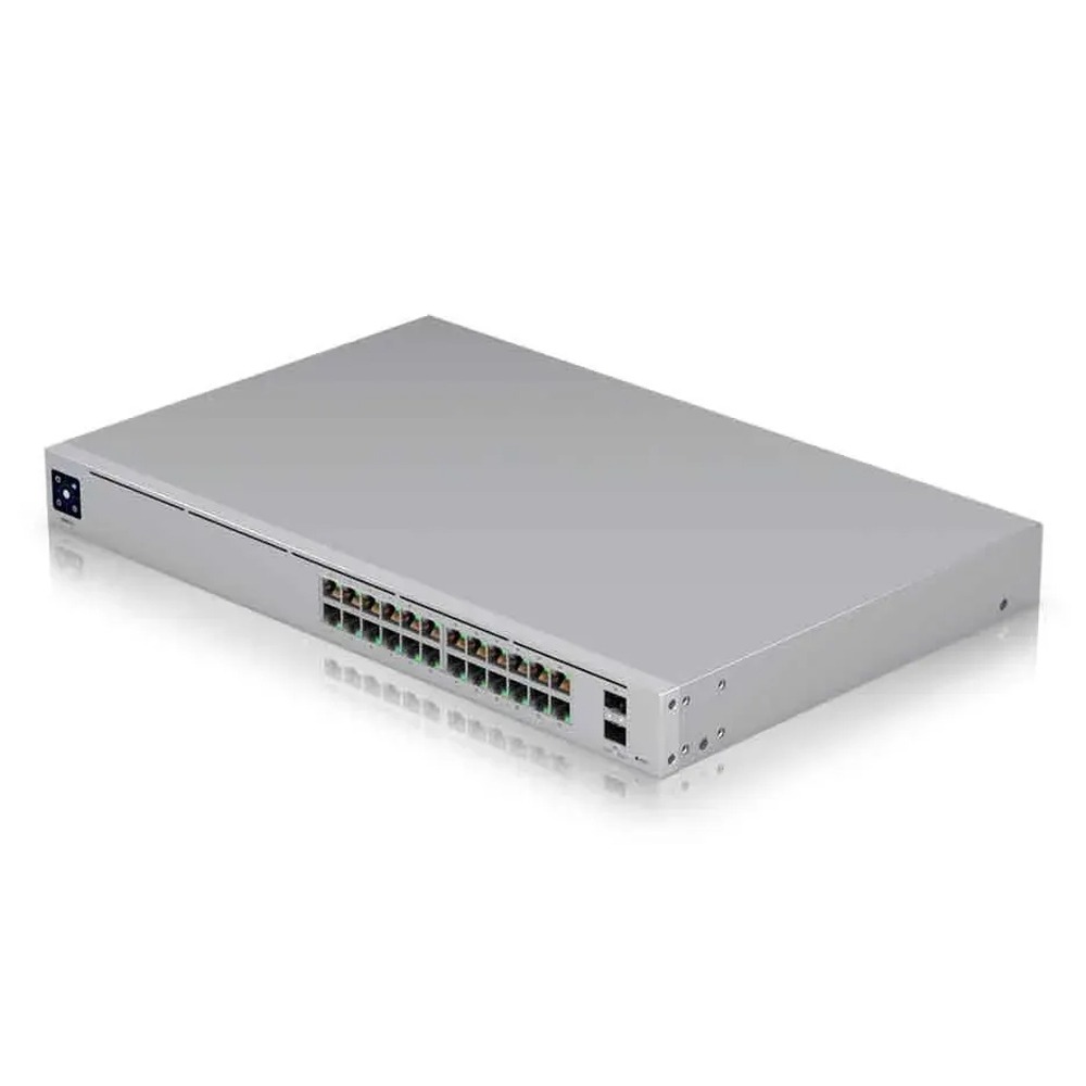 Switch Ubiquiti Gerenciável L3 24 Portas, Gigabit + 02 SFP+ DE 10GB - USW-PRO-24-POE