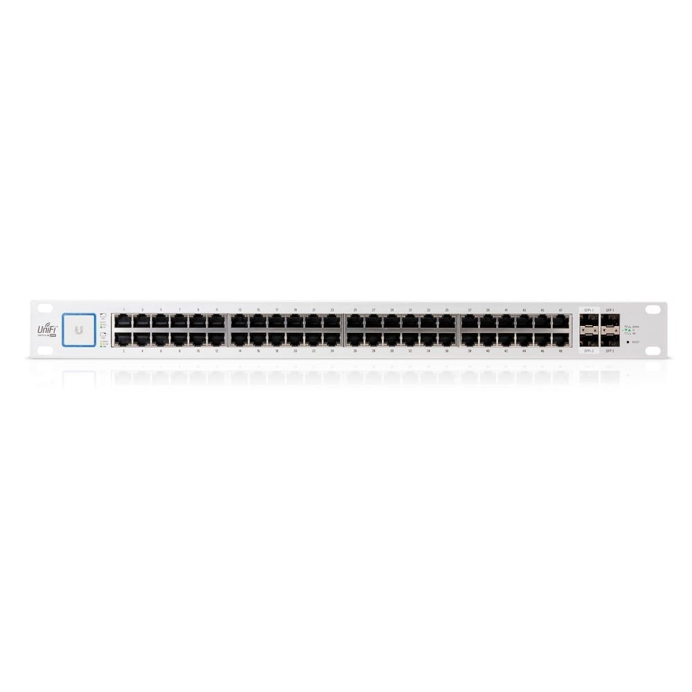 Switch Ubiquiti UniFi 48 Portas PoE + 2SFP + 2SFP+ US-48-500W