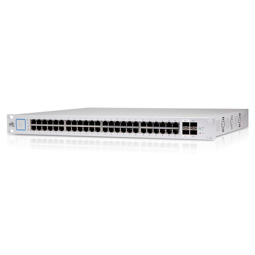 Switch Ubiquiti UniFi 48 Portas PoE + 2SFP + 2SFP+ US-48-500W