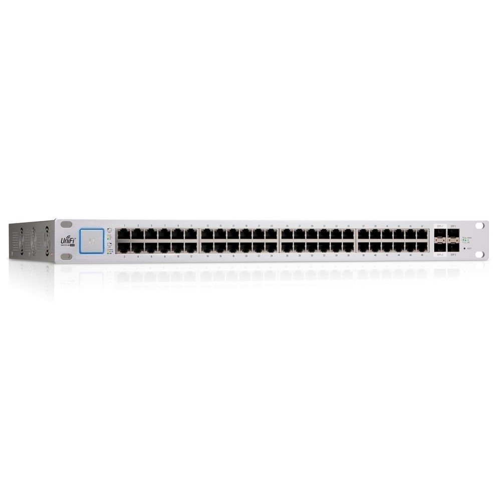 Switch Ubiquiti UniFi 48 Portas PoE + 2SFP + 2SFP+ US-48-500W