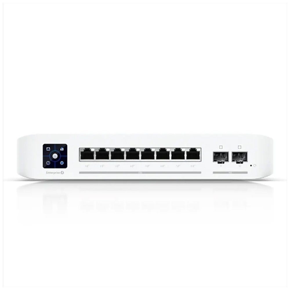 Switch Ubiquiti UniFi 8 Portas 2SFP+ USW-Enterprise-8-POE