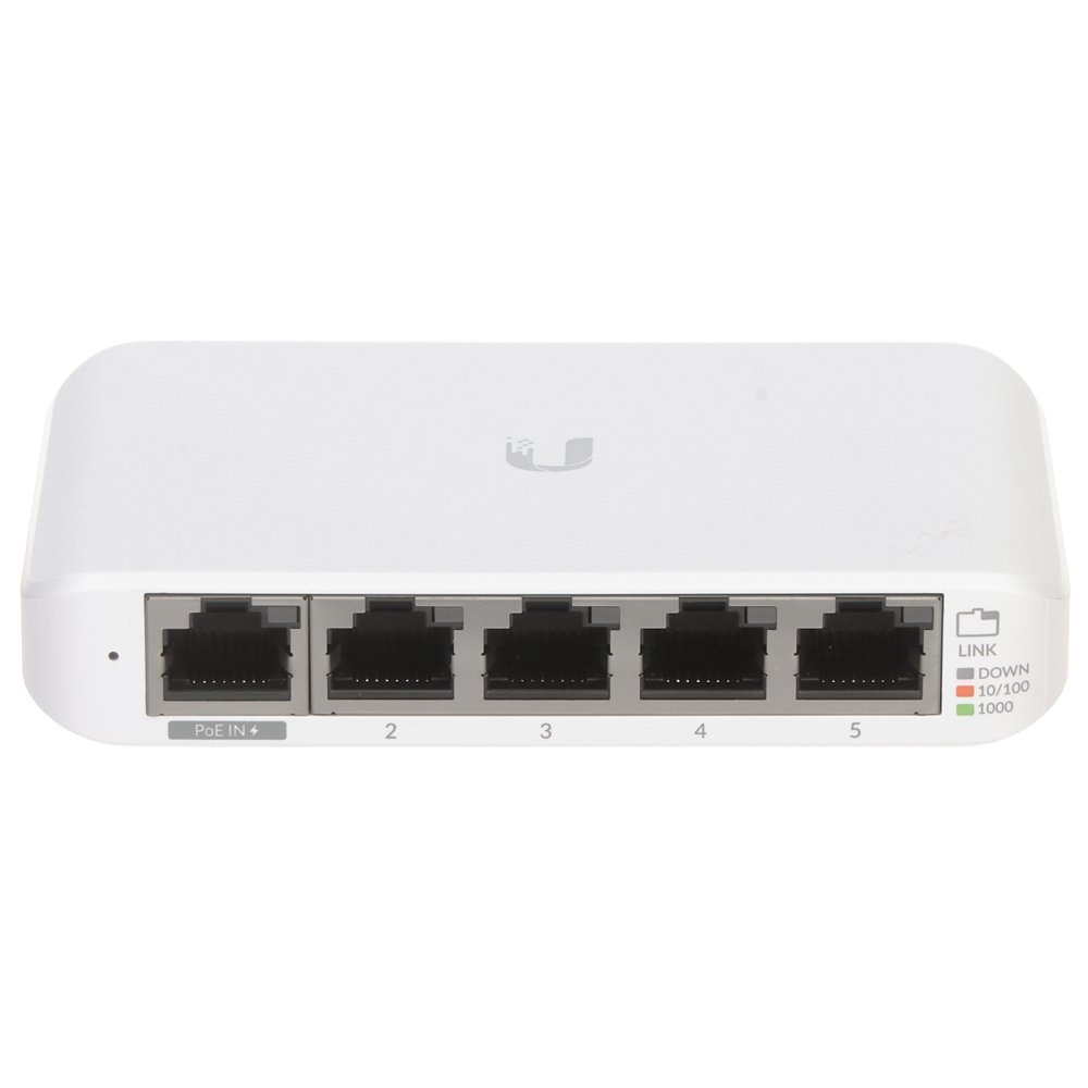 Switch Ubiquiti UniFi G2 5 Portas (4P) PoE - USW-Flex