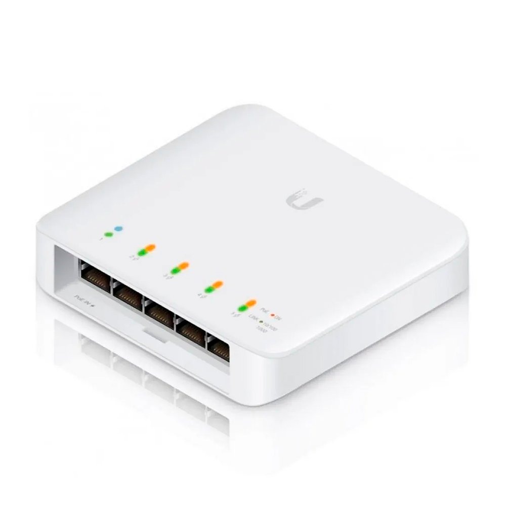 Switch Ubiquiti UniFi G2 5 Portas (4P) PoE - USW-Flex