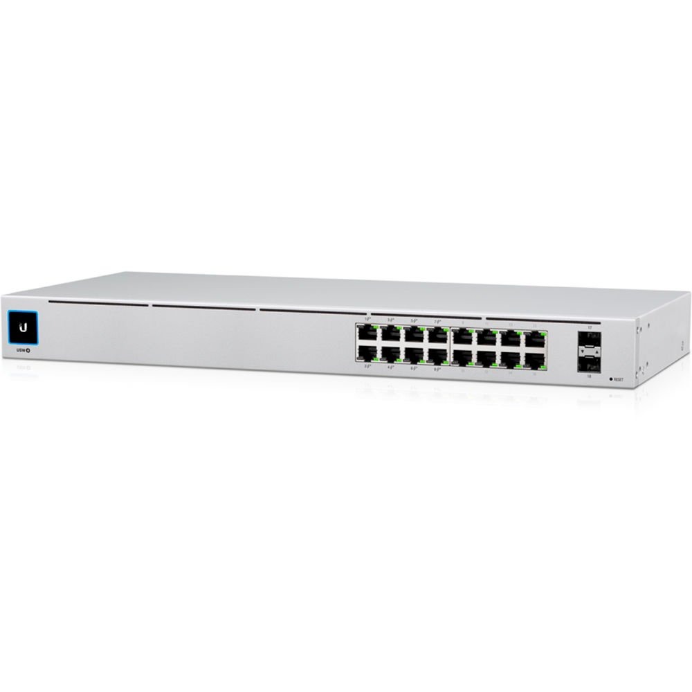 Switch Ubiquiti UniFi Gen2 16 Portas PoE + 2SFP (42W) USW-16-POE