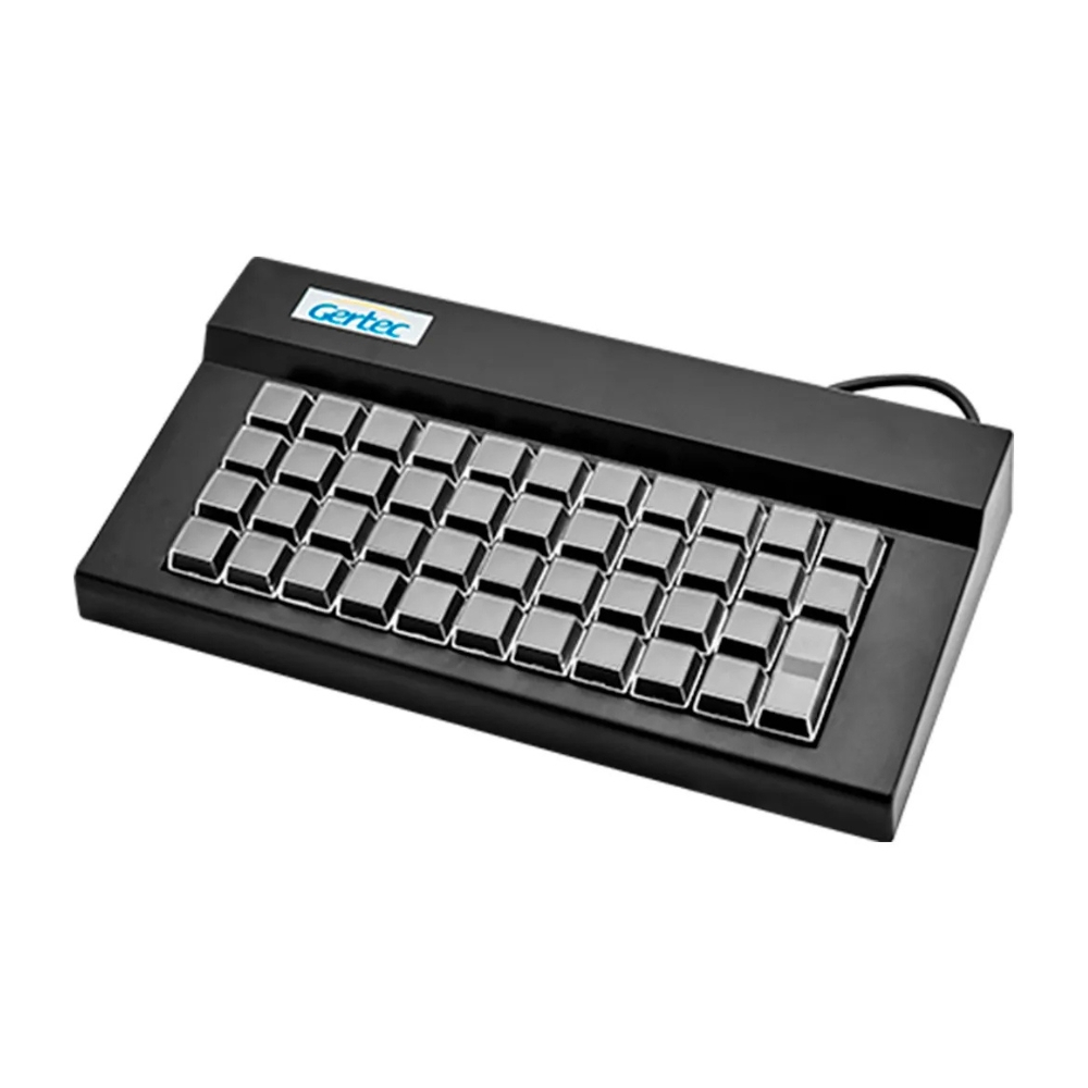 Teclado Gertec Preto TEC-E 44 USB - 00410659