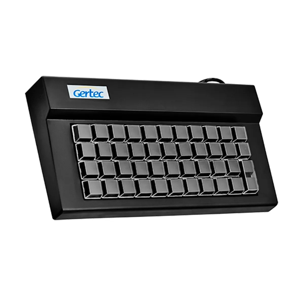 Teclado Gertec Preto TEC-E 44 USB - 00410659