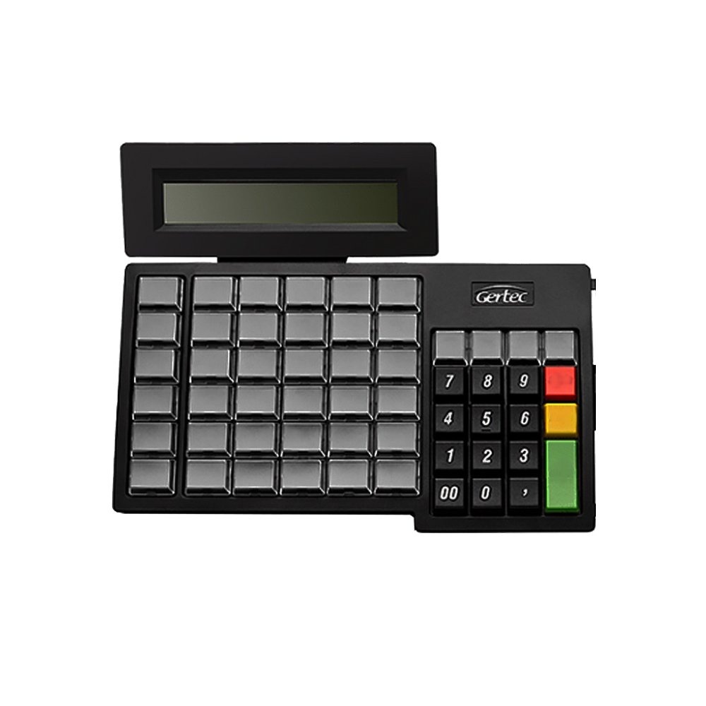Teclado Gertec TEC 55 DIS USB 2.0 - 00409634 Teclado Gertec TEC 55 DIS USB 2.0 - 00409634