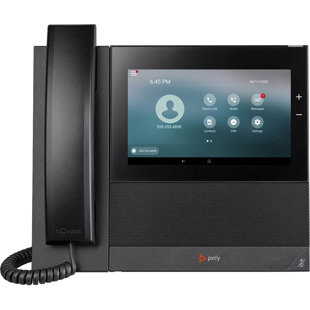 Telefone HP Poly CCX 600 Teams PoE Enabled - 82Z84AA (Sob Encomenda) Telefone HP Poly CCX 600 Teams PoE Enabled - 82Z84AA (Sob Encomenda)