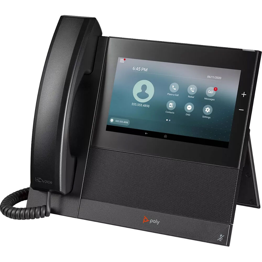 Telefone HP Poly CCX 600 Teams PoE Enabled - 82Z84AA (Sob Encomenda) Telefone HP Poly CCX 600 Teams PoE Enabled - 82Z84AA (Sob Encomenda)