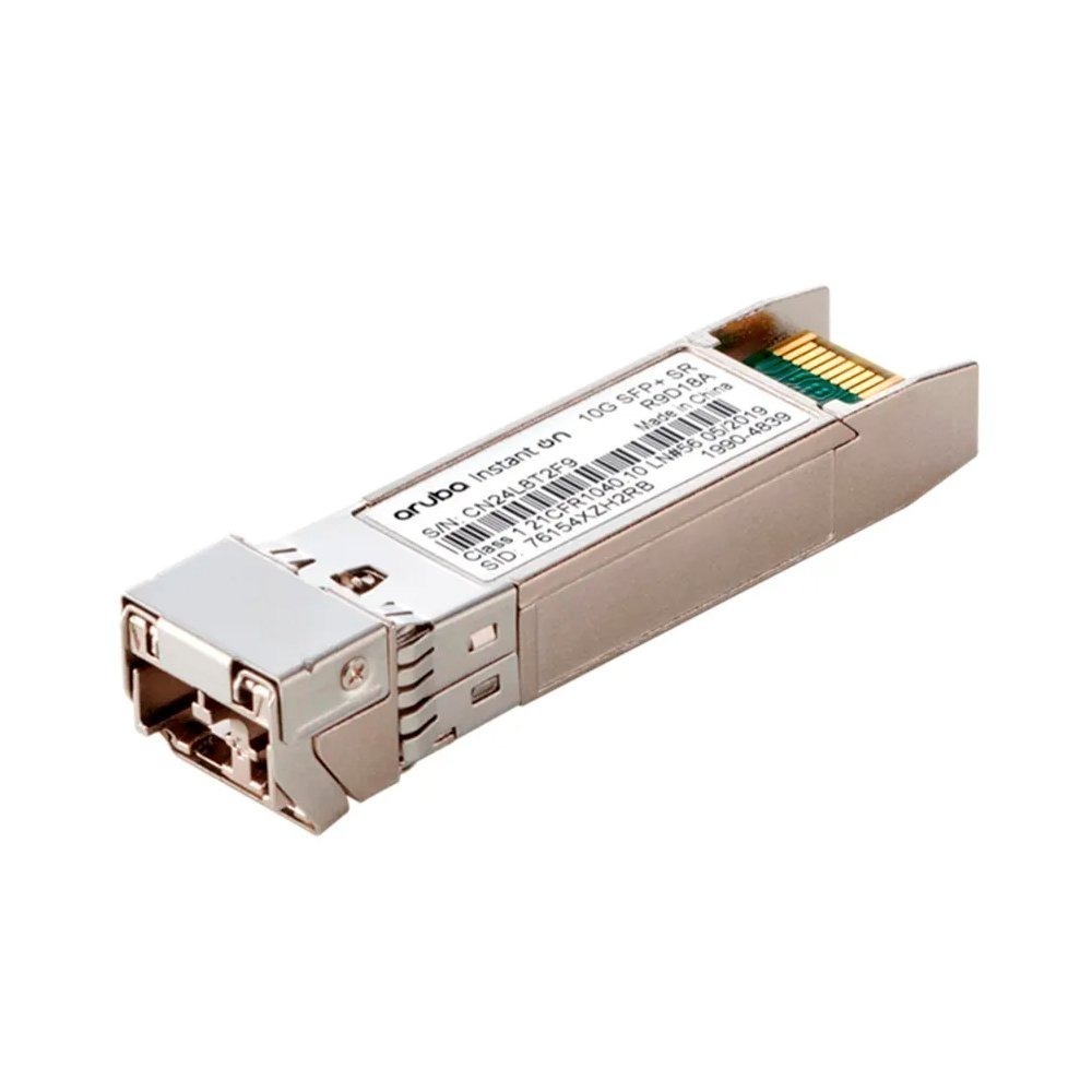 Transceiver HPE Aruba Instant On 10 GbE SFP+ LC SR 300 m R9D18A