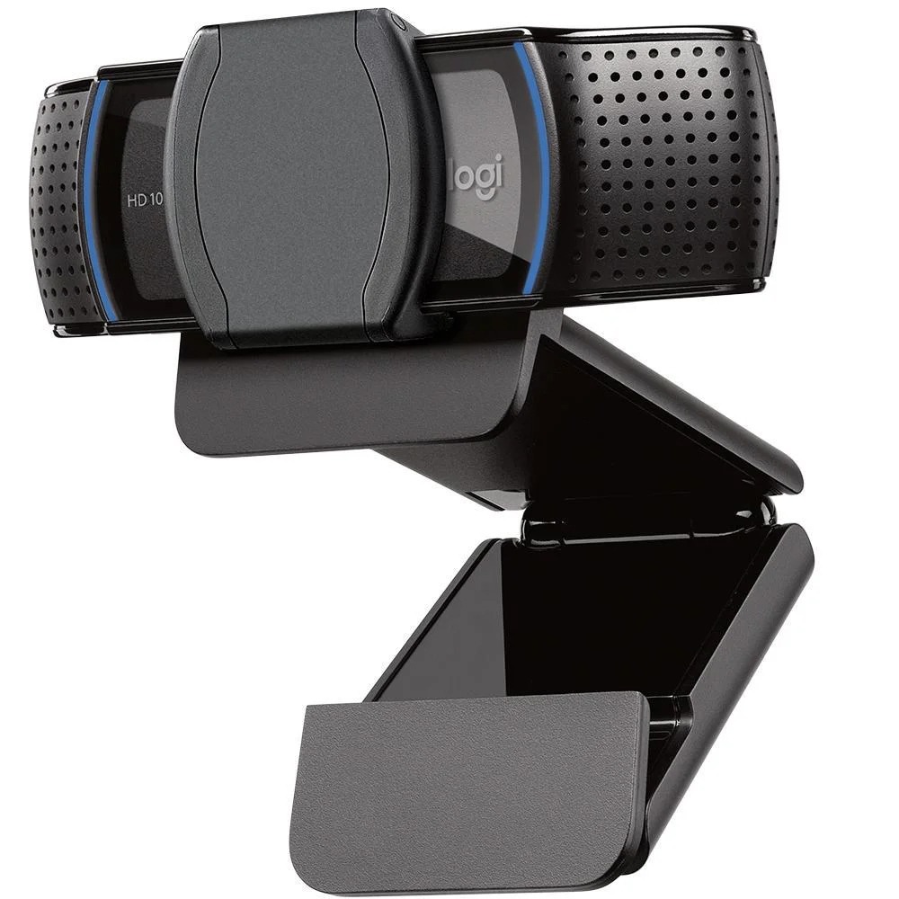 Webcam Logitech C920s Full HD 1080p Preta - 960-001257