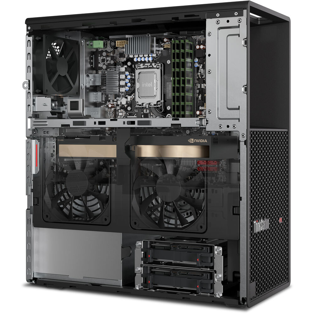 Workstation Lenovo ThinkStation P3 G1, Core i7-14700, 32GB, 1TB SSD, NVIDIA RTX 2000 Ada 16GB, Windows 11 Pro - 30GU002UBO Workstation Lenovo ThinkStation P3 G1, Core i7-14700, 32GB, 1TB SSD, NVIDIA RTX 2000 Ada 16GB, Windows 11 Pro - 30GU002UBO