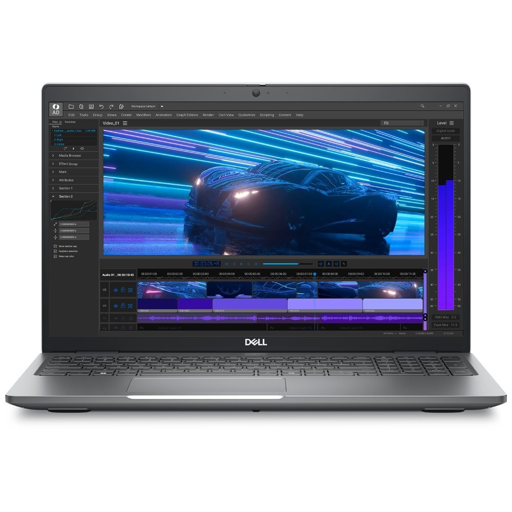 Workstation Móvel Dell Precision, Intel Core 3591 Ultra 7, 16GB, Placa Gráfica Nvidia RTX 1000 ADA 6GB, 512GB, WinPro, 15,6" - 210-BMTS-WKS33