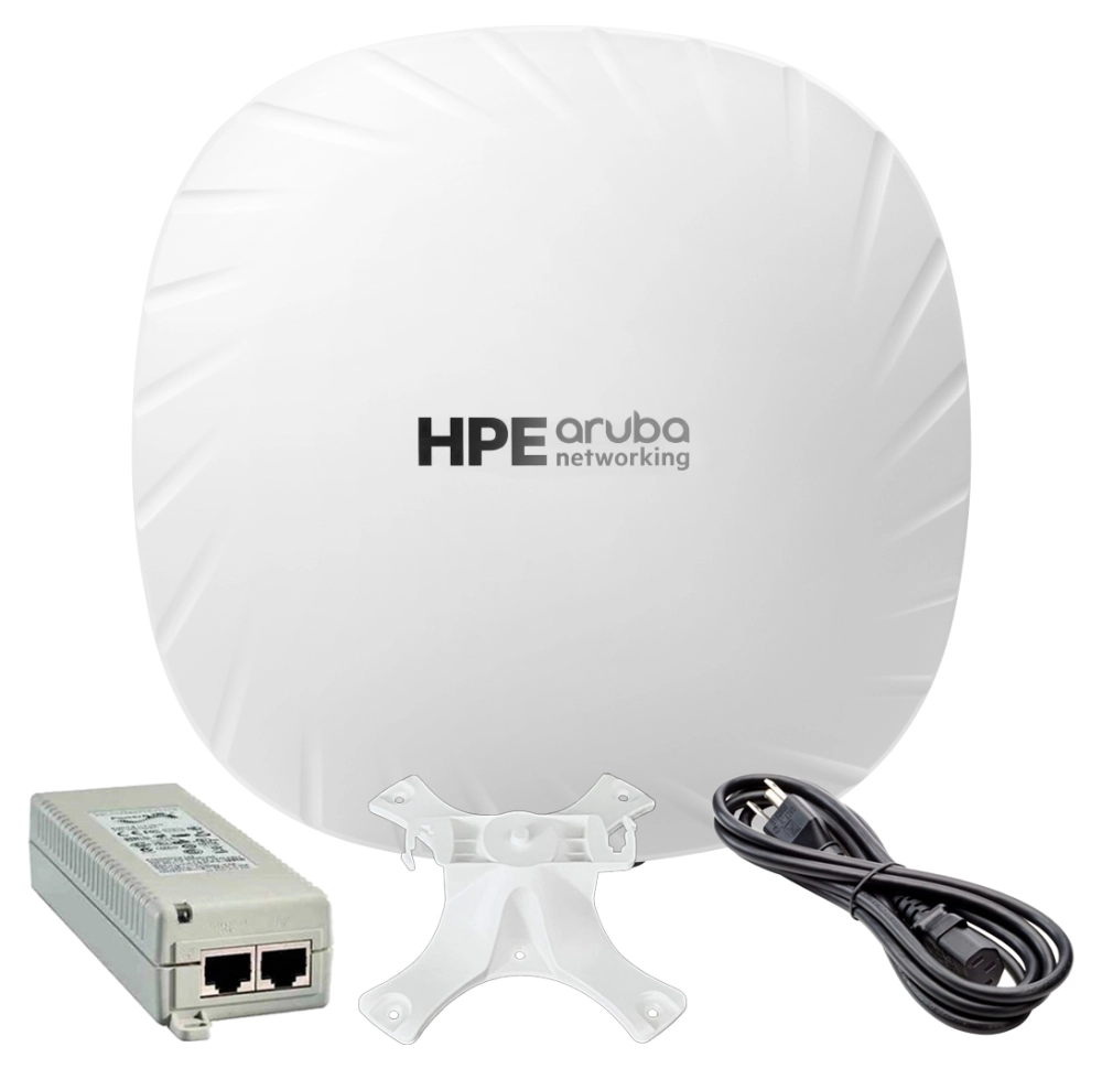 Access Point HPE Aruba Networking AP-503-RW + Cabo + Kit de Montagem + Injetor - R8M98A