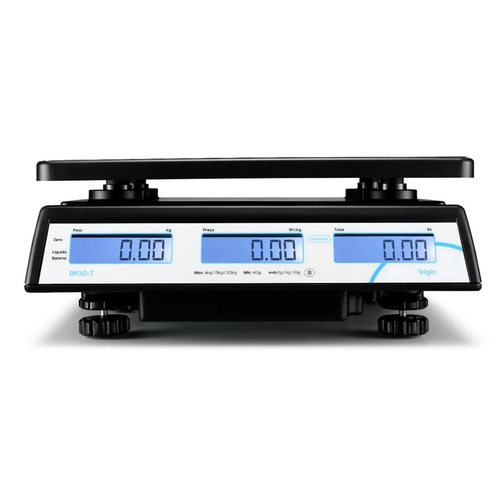 Balança Elgin 30KG 10G DP30T 46BALDP30TB1 Balança Elgin 30KG 10G DP30T 46BALDP30TB1