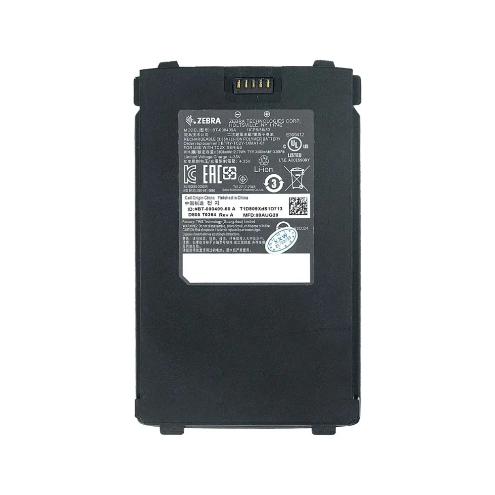 Bateria Zebra Padrão Coletor TC21/TC26 - BTRY-TC2Y-1XMA1-BR