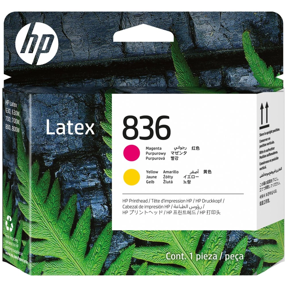 Cabeça de Impressão HP Látex 836 Magenta e Amarelo - 4UV96A