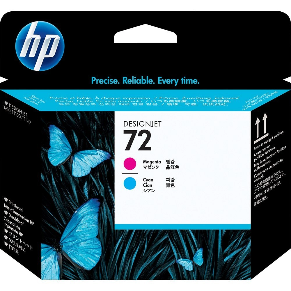 Cabeça de Impressão HP 72 Magenta e Ciano PLUK - C9383A (Sob Encomenda)