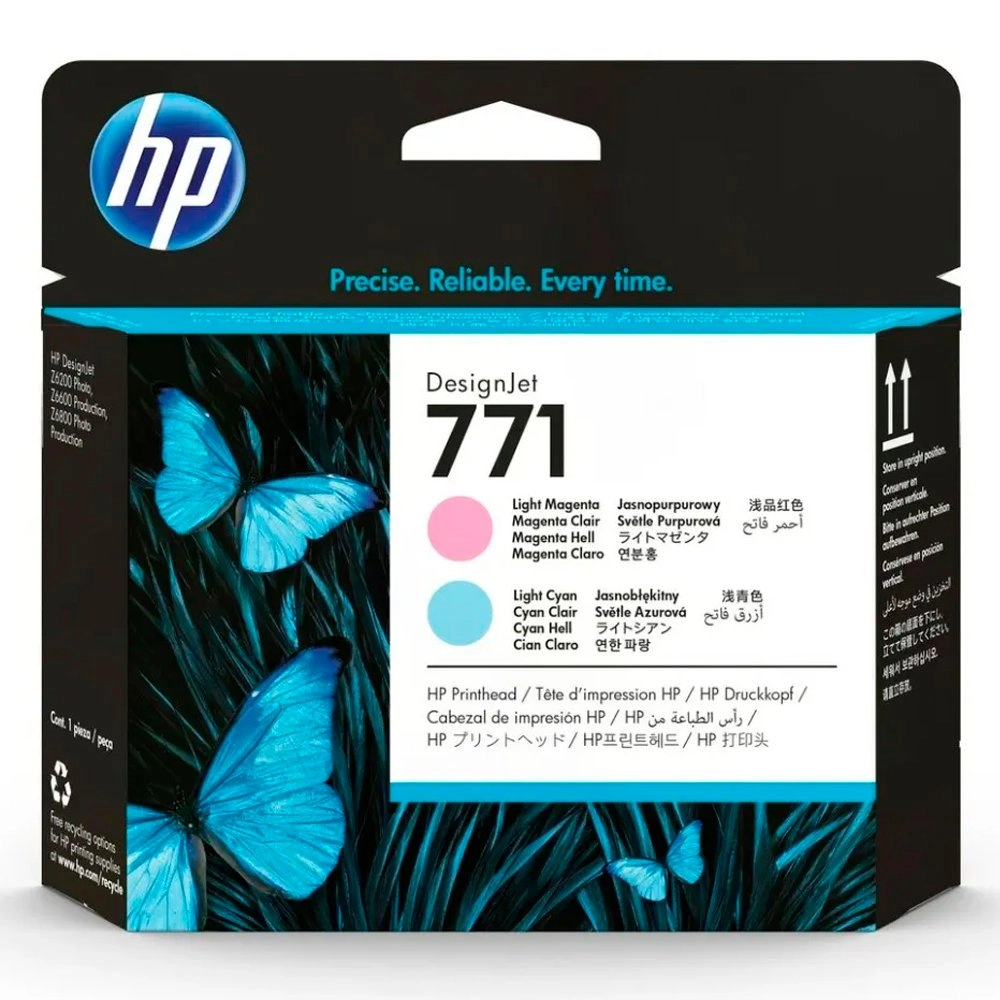 Cabeça de Impressão HP 771 Magenta/Ciano Claro PLUK CE019A