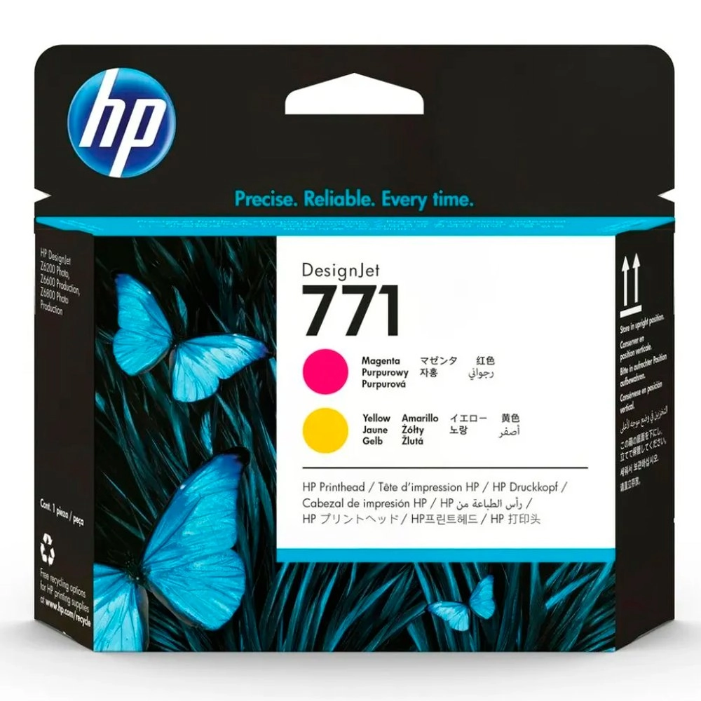 Cabeça de Impressão HP 771A Magenta e Amarelo PLUK CE018A