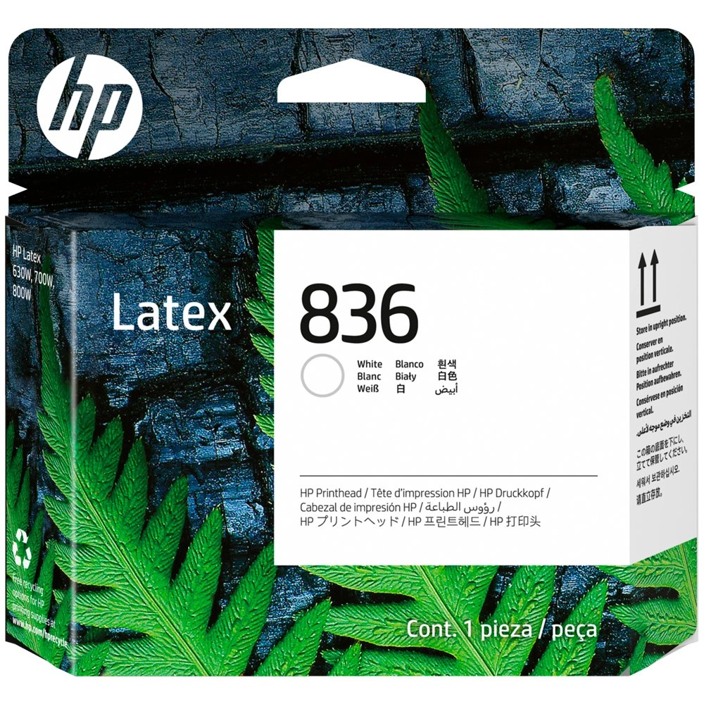 Cabeça de Impressão HP Látex 836 Branco - 4UU93A