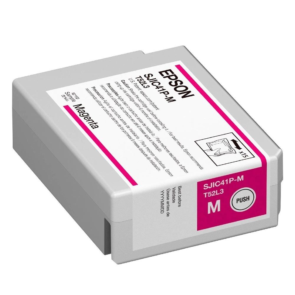 Cartucho de Tinta Epson P/ Impressora C4000 Magenta - C13T52L320