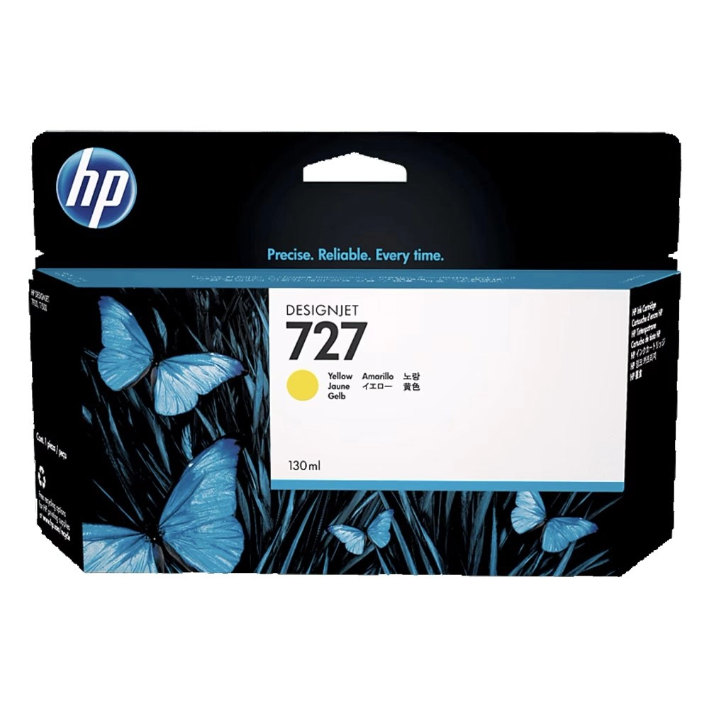 Cartucho de Tinta HP 727 Amarelo 130ml - B3P21A