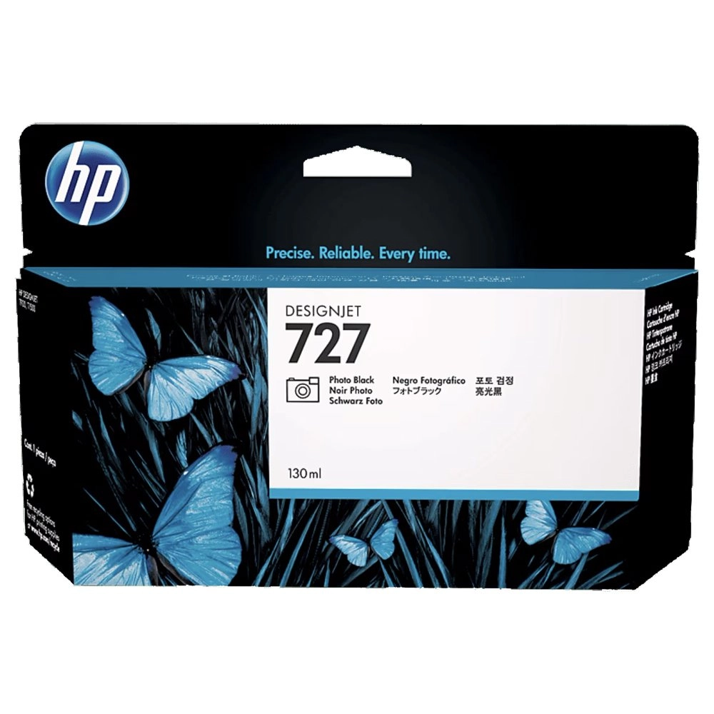 Cartucho de Tinta HP 727 Preto Foto 130ml - B3P23A