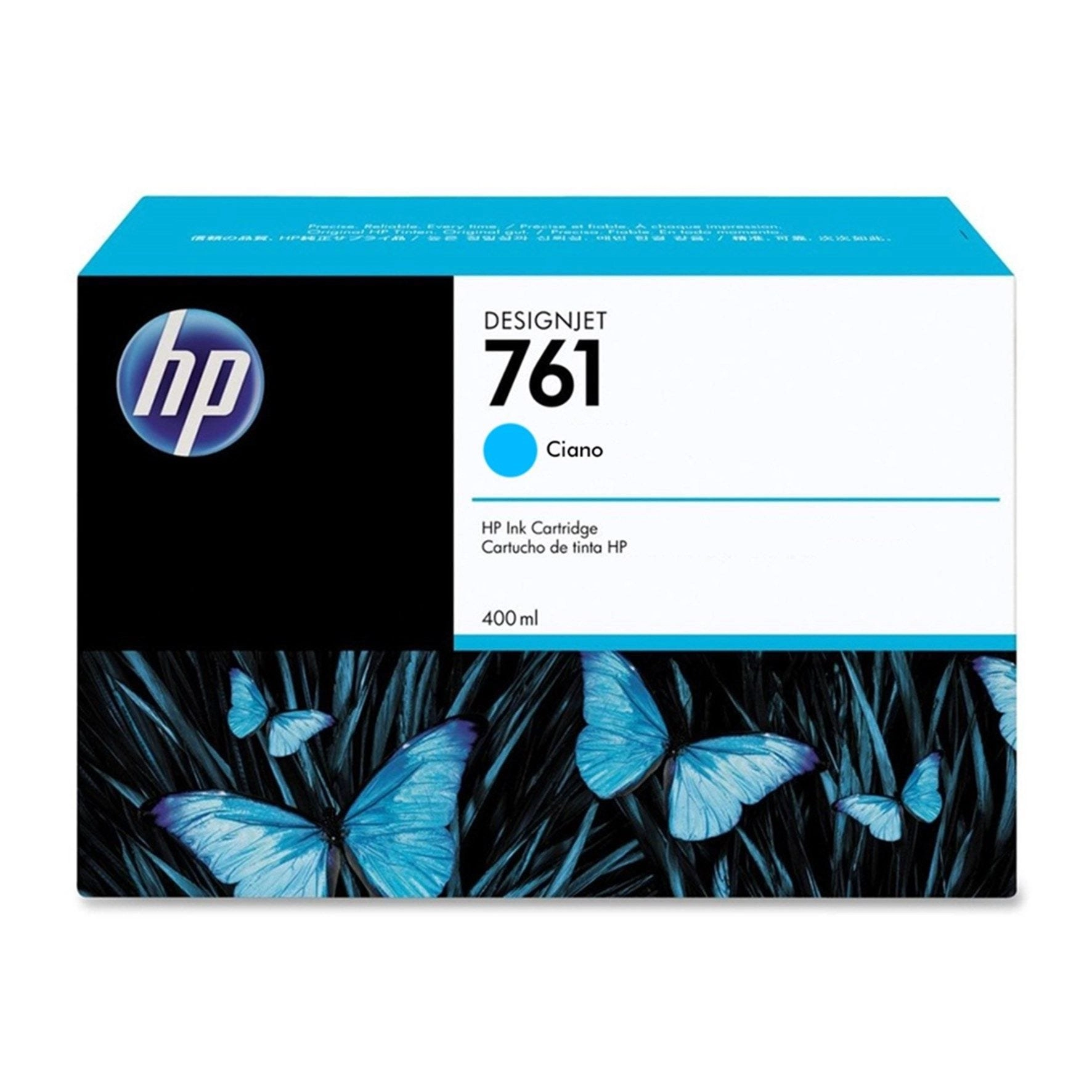 Cartucho de tinta HP 761 Ciano PLUK 400ml - CM994A (Sob Encomenda)