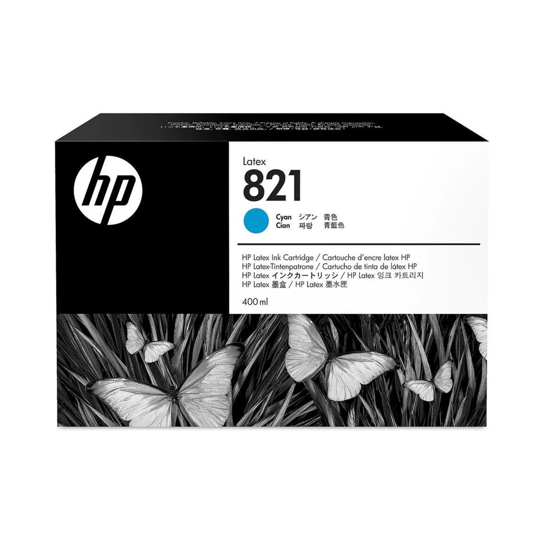 Cartucho de Tinta HP Latex 821 Ciano 400 ml G0Y86A