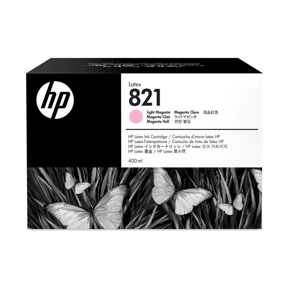 Cartucho de Tinta HP Latex 821 Magenta Claro 400 ml G0Y91A