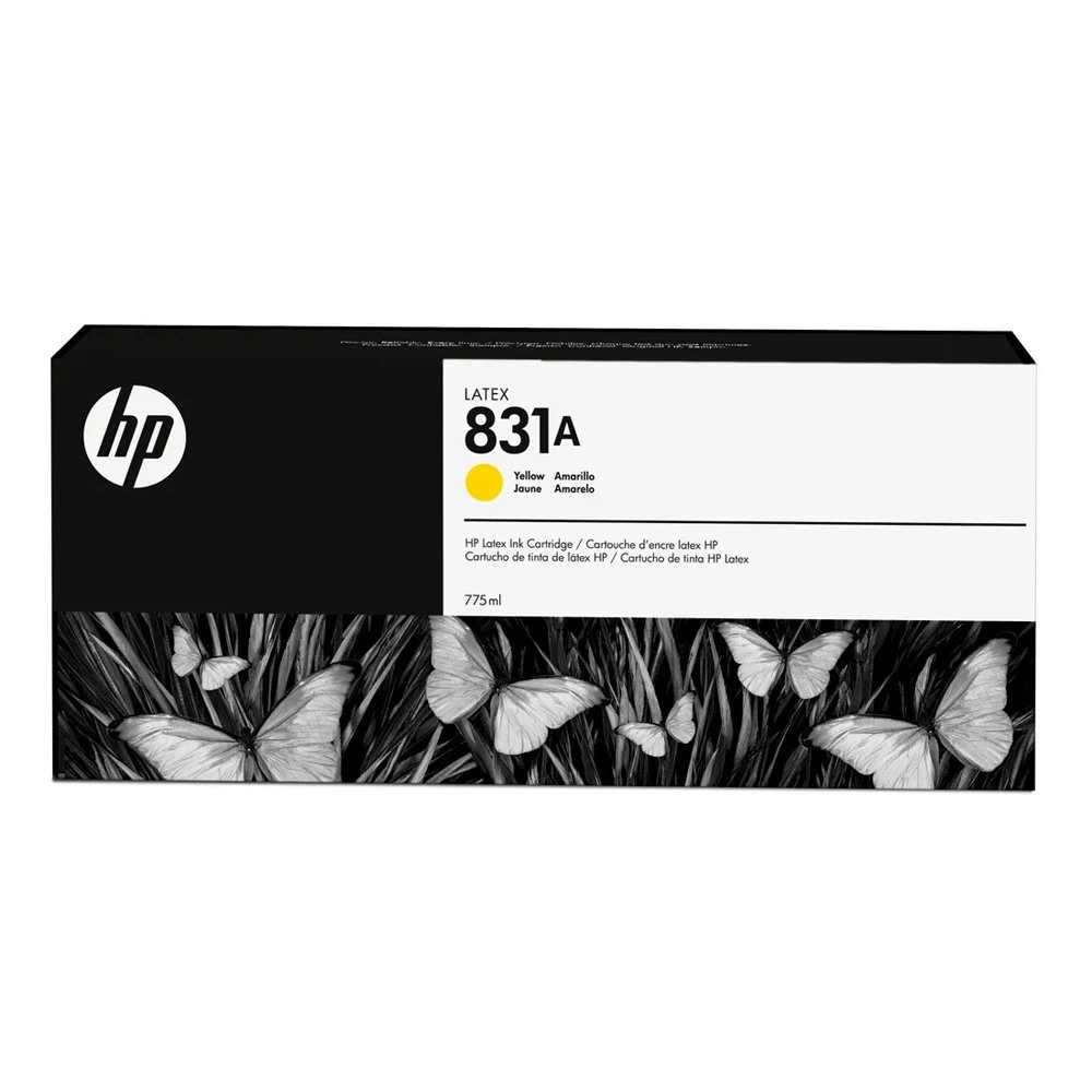 Cartucho de Tinta HP Latex 831A Amarelo 775ml CZ685A
