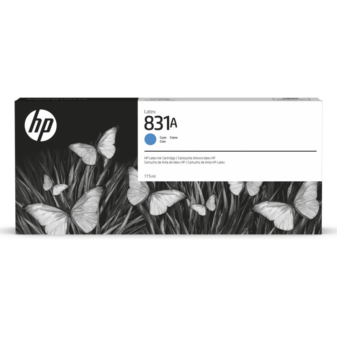 Cartucho de Tinta HP Latex 831A Ciano 775ml CZ683A