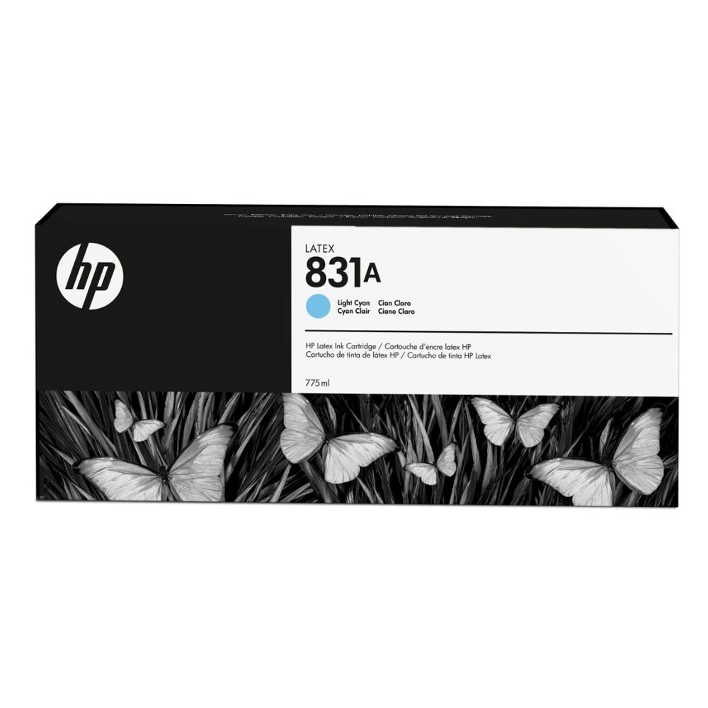Cartucho de Tinta HP Latex 831A Ciano Claro 775ml CZ686A