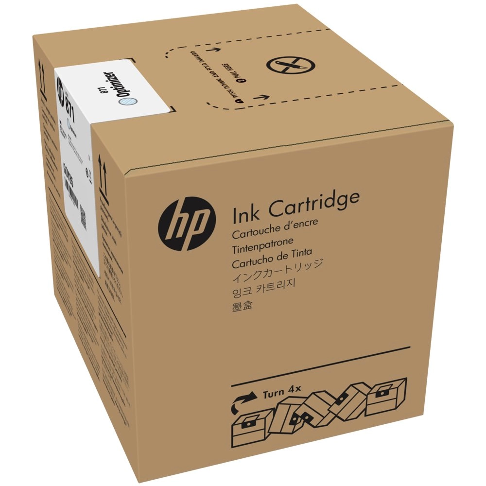 Cartucho de Tinta HP Látex 871, 3 Litros, Oimizador - G0Y85A