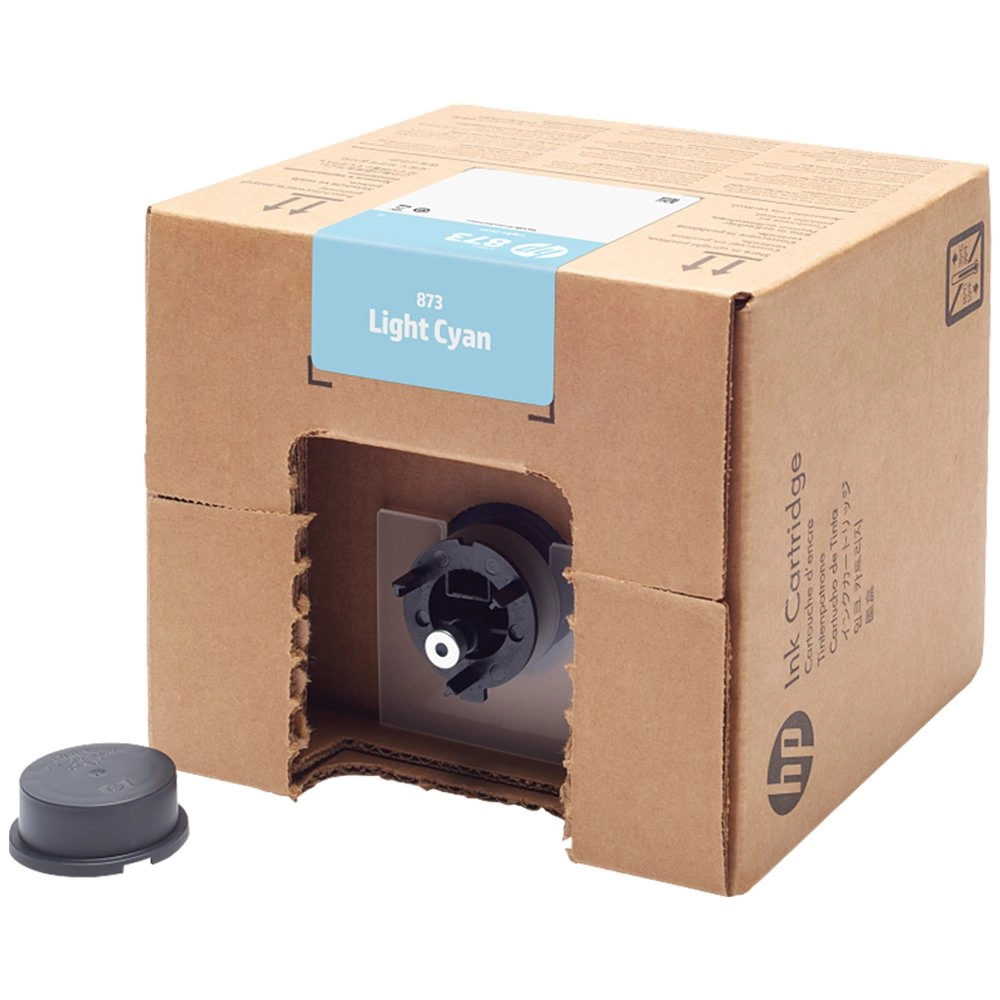 Cartucho de Tinta HP Látex 873 Ciano Claro 3 Litros - 4UV88A