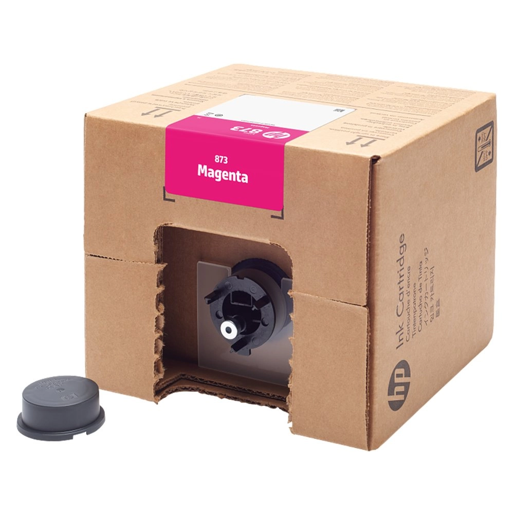 Cartucho de Tinta HP Látex 873 Magenta 3 Litros - 4UV86A