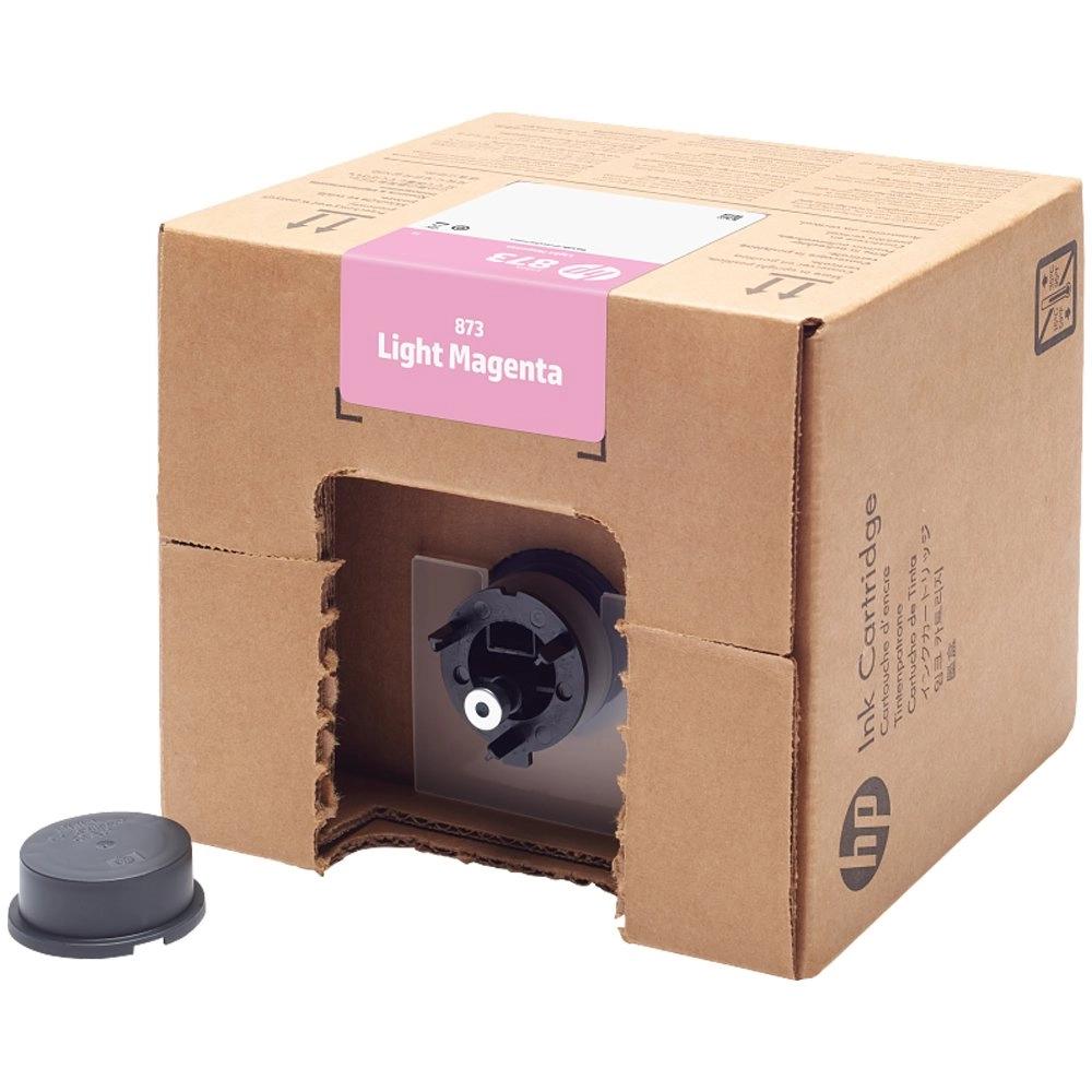 Cartucho de Tinta HP Látex 873 Magenta Claro 3 Litros - 4UV89A