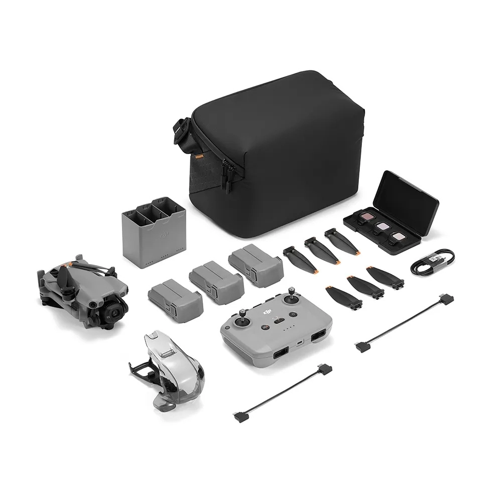 Drone DJI Mini 5 Pro Fly More Combo, 4K, 60 FPS, HDR, Active Track 360 graus, Autonomia de voo 36 min. (Controle sem tela) BR - DJI066 Drone DJI Mini 5 Pro Fly More Combo, 4K, 60 FPS, HDR, Active Track 360 graus, Autonomia de voo 36 min. (Controle sem tela) BR - DJI066