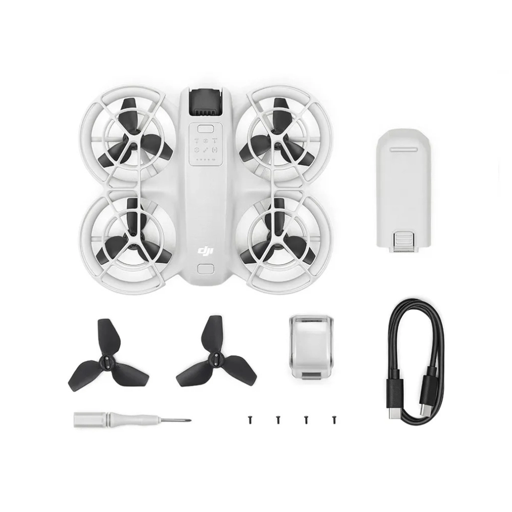 Drone DJI Neo Standard, câmera 12MP, 4K, 30 FPS, RockSteady, HorizonBalancing, Wi-Fi, Armazenamento 22GB, Autonomia aprox. 23 min. (Sem necessidade de controle) BR - DJI050 Drone DJI Neo Standard, câmera 12MP, 4K, 30 FPS, RockSteady, HorizonBalancing, Wi-Fi, Armazenamento 22GB, Autonomia aprox. 23 min. (Sem necessidade de controle) BR - DJI050