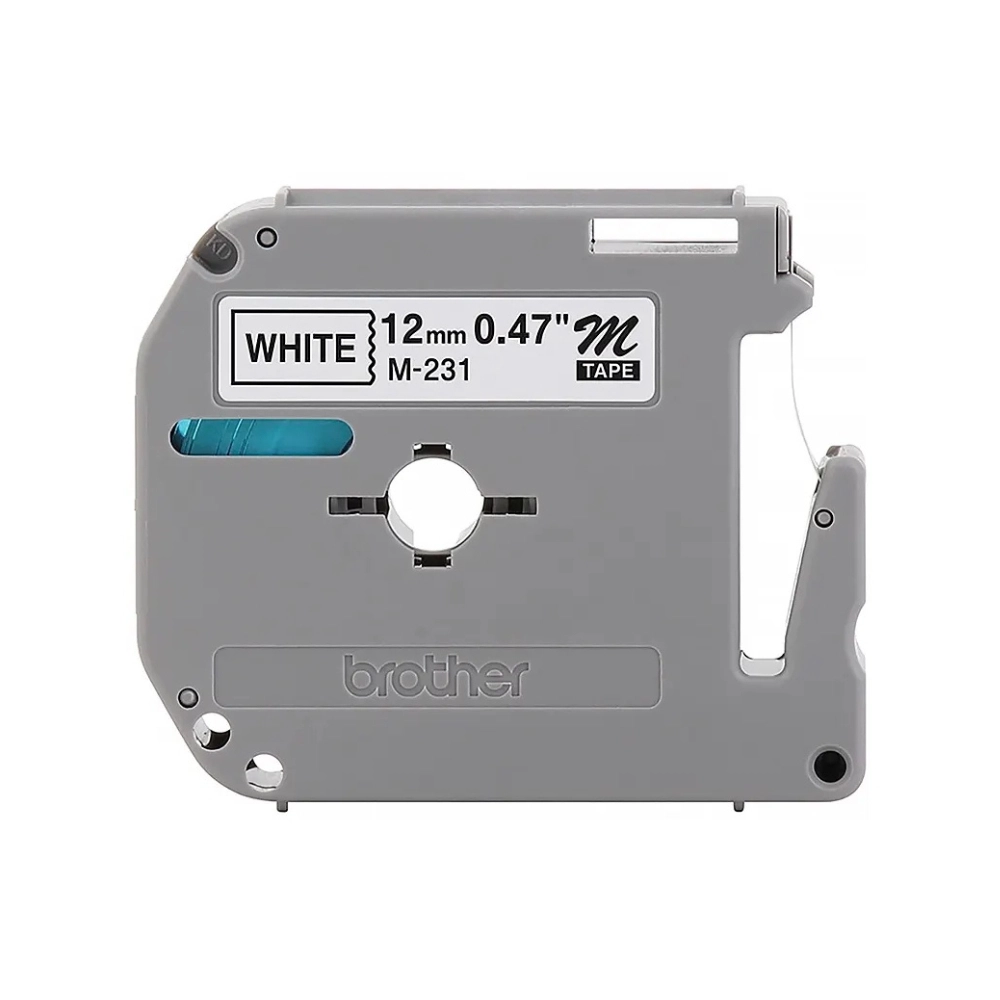 Fita Brother Branca para Rotuladores 12mm x 8m - M231