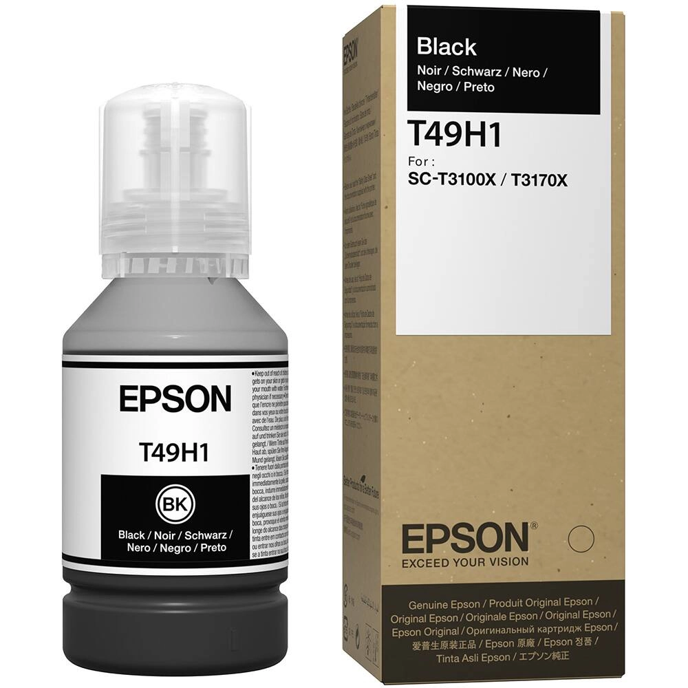 Garrafa de Tinta Epson T49H100 Preto 140ml (Sob encomenda)