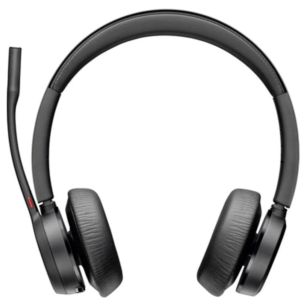 Headset Poly Voyager 4320 certificado para Microsoft Teams + Dongle BT700 + Base de carregamento - 77Z00A