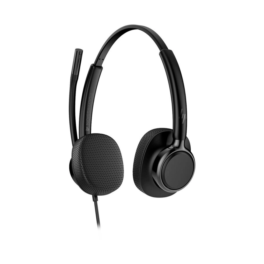 Headset HP Poly Mission 425 Stereo USB-C/A Certificado para Microsoft Teams - C01B6AA#AC3