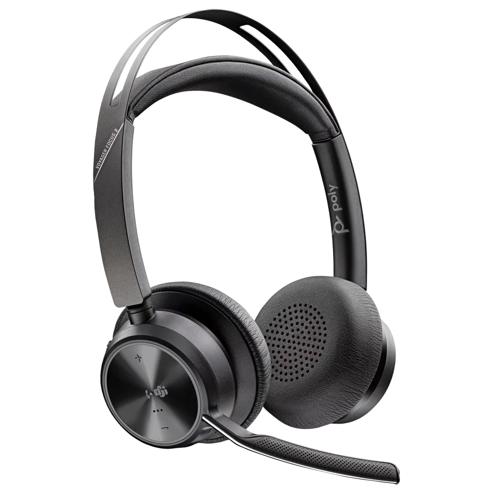 Headset HP Poly Voyager Focus 2 USB-C/A Teams - 9T9J4AA#AC3