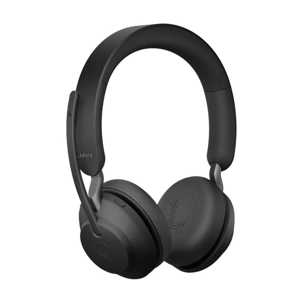 Headset Jabra Evolve2 65 USB-C, UC Stereo, Bluetooth, com Adaptador Link380c, Preto – 26599-989-899 Headset Jabra Evolve2 65 USB-C, UC Stereo, Bluetooth, com Adaptador Link380c, Preto – 26599-989-899